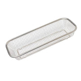 Stainless Steel Rice Drainer Basket Kitchen Colander Fruit Vegetable Washing,Dishwashing Safe, Over the Sink - Aladdin Shoppers