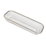 Stainless Steel Rice Drainer Basket Kitchen Colander Fruit Vegetable Washing,Dishwashing Safe, Over the Sink - Aladdin Shoppers