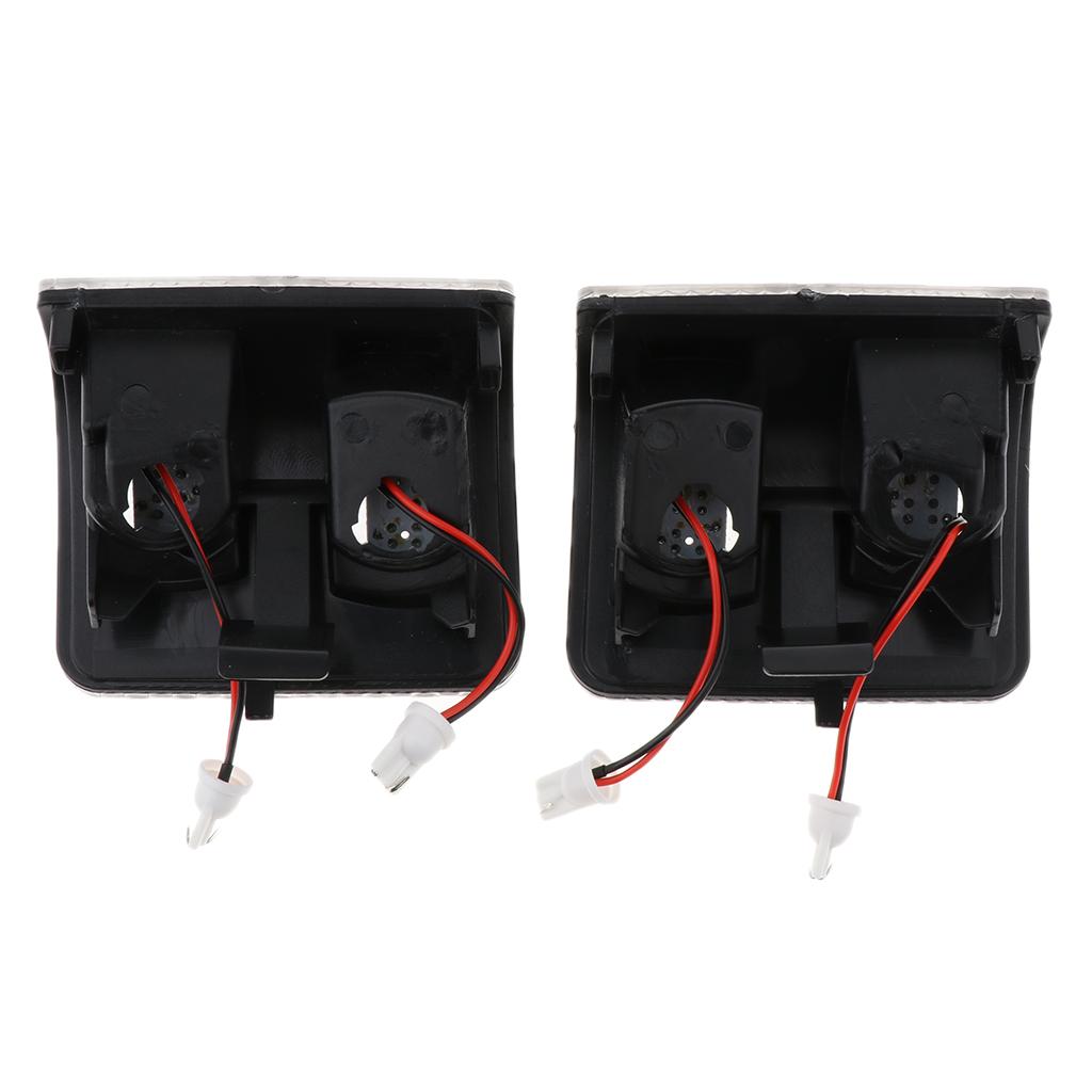 Switchback LED Side Mirror Marker Lamps Smoked Lens White LED Parking Light Amber LED Turn Signal Light for Ford F150 F250 F350 F450 - Aladdin Shoppers