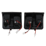 Switchback LED Side Mirror Marker Lamps Smoked Lens White LED Parking Light Amber LED Turn Signal Light for Ford F150 F250 F350 F450 - Aladdin Shoppers