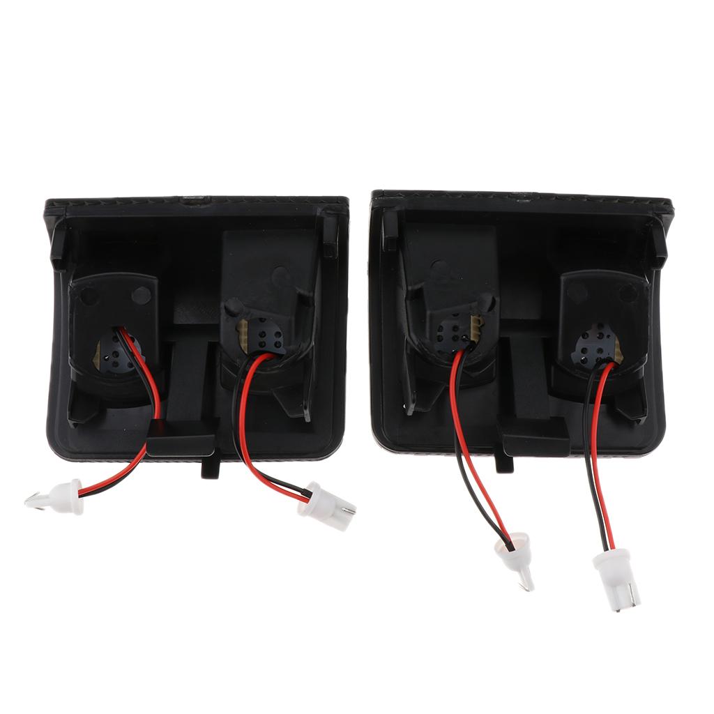 Switchback LED Side Mirror Marker Lamps Smoked Lens Yellow LED Parking Light Amber LED Turn Signal Light for Ford F150 F250 F350 F450 - Aladdin Shoppers