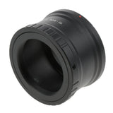 T2 T-2 Telephoto Lens to EFM Mount Camera Adapter for Canon EF-M Mirrorless Cameras - Black - Aladdin Shoppers