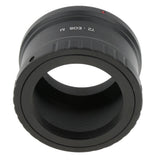 T2 T-2 Telephoto Lens to EFM Mount Camera Adapter for Canon EF-M Mirrorless Cameras - Black - Aladdin Shoppers