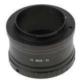 T2 T-2 Telephoto Lens to EFM Mount Camera Adapter for Canon EF-M Mirrorless Cameras - Black - Aladdin Shoppers