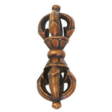 Tibetan Buddhism Amulet Five Shares Vajra Pestle Pendant for Jewelry Making -5.9x 2cm - Aladdin Shoppers