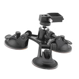 Triple Car Glass Window Suction Cup Base Mount w/ 360 Free Rotating Ball Head Mount & Screw Mount Adapter for DJI OSMO Pocket - Aladdin Shoppers