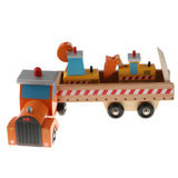 Trucks Transport Car Carrier Educational Vehicles Toy Set Includes Transport Truck, Excavator and Bulldozer - Aladdin Shoppers