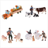 Trucks Transport Car Carrier Educational Vehicles Toy Set Includes Transport Truck, Excavator and Bulldozer - Aladdin Shoppers