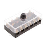 Universal 6 Way GBC Fusebox Fuse Box Fuseholder Dustproof Cover - Aladdin Shoppers