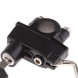 Universal Motorcycle Motorbike Bike Helmet Lock Hanger Hook & 2 Keys Set - Aladdin Shoppers