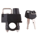 Universal Motorcycle Motorbike Bike Helmet Lock Hanger Hook & 2 Keys Set - Aladdin Shoppers