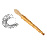 US Metal Ring Sizer Guage Mandrel Finger Sizing Measure Stick Standard Tool - Aladdin Shoppers