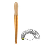 US Metal Ring Sizer Guage Mandrel Finger Sizing Measure Stick Standard Tool - Aladdin Shoppers