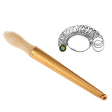 US Metal Ring Sizer Guage Mandrel Finger Sizing Measure Stick Standard Tool - Aladdin Shoppers