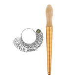 US Metal Ring Sizer Guage Mandrel Finger Sizing Measure Stick Standard Tool - Aladdin Shoppers
