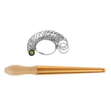 US Metal Ring Sizer Guage Mandrel Finger Sizing Measure Stick Standard Tool - Aladdin Shoppers