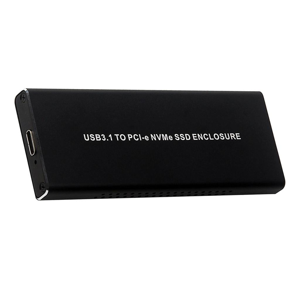USB 3.1 Type C To PCI-E NVME M.2 SSD Hard Disk Box External Enclosure 10Gbps with USB Cable - Aladdin Shoppers