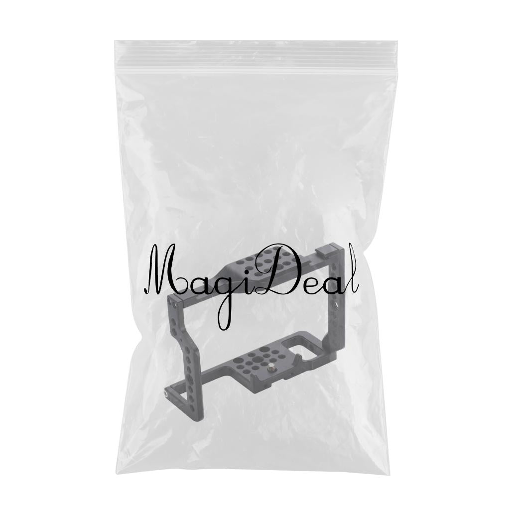 Video Rig Cage Filmmaking Recording Vlogging Rig Case Movies Mount Stabilizer for Panasonic Lumix DMC-G85/G80 Cameras - Aladdin Shoppers