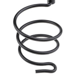 Wall Mount Hair Dryer Holder Rack Stand Storage Comb Brush Organizer Hanger with Two Cups - Aladdin Shoppers