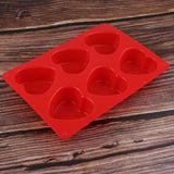 Wedding party Baking Accessory love heart shape Silicon Mold Fondant Mould DIY Wedding Cake Sugar Modeling Chocolate Shaping Mold - Aladdin Shoppers