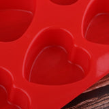 Wedding party Baking Accessory love heart shape Silicon Mold Fondant Mould DIY Wedding Cake Sugar Modeling Chocolate Shaping Mold - Aladdin Shoppers