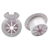 White Electric Power Cable Cord Hatch Cover For RV Camper Trailer Flip Up - Aladdin Shoppers