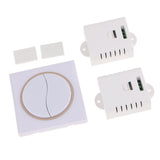 Wireless Remote Control Light Switch With Manual Button 433MHZ AC85V-250V Manual + Remote Control Function - Aladdin Shoppers