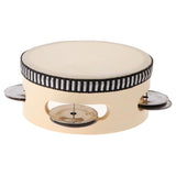 Wood Jingles Hand Held Tambourine Toy for Kids (4 inch) - Aladdin Shoppers