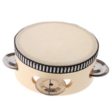 Wood Jingles Hand Held Tambourine Toy for Kids (4 inch) - Aladdin Shoppers