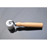 Wooden Handle Smooth Surface Wallpaper Edge Seam Roller DIY Hand Pressure Rollers - Aladdin Shoppers
