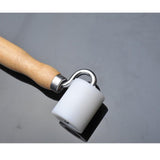 Wooden Handle Smooth Surface Wallpaper Edge Seam Roller DIY Hand Pressure Rollers - Aladdin Shoppers