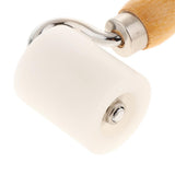 Wooden Handle Smooth Surface Wallpaper Edge Seam Roller DIY Hand Pressure Rollers - Aladdin Shoppers